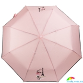 Зонт женский механический компактный облегченный ART RAIN (АРТ РЕЙН) ZAR3511-10 розовый, города