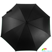 Зонт-трость женский полуавтомат UNITED COLORS OF BENETTON U56001 черный, однотонный