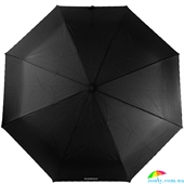 Зонт мужской автомат BALDININI (БАЛДИНИНИ) HDUE-BALD6002 черный, однотонный