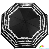 Зонт женский автомат BALDININI (БАЛДИНИНИ) HDUE-BALD31 черный, абстракция