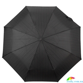 Зонт мужской автомат DOPPLER (ДОППЛЕР) DOP74667BFG-2 черный, полоска