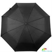 Зонт мужской автомат DOPPLER (ДОППЛЕР) DOP74667BFG-4 черный, абстракция