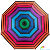 Зонт женский полуавтомат HAPPY RAIN (ХЕППИ РЭЙН) U42272-6 разноцветный, полоска