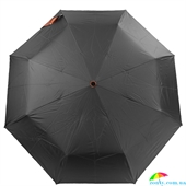Зонт женский полуавтомат FARE (ФАРЕ) FARE5529-grey серый, двухсторонний