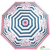 Зонт женский  полуавтомат ART RAIN (АРТ РЕЙН) ZAR3616-10 белый, абстракция