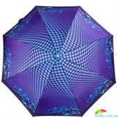 Зонт женский полуавтомат ZEST (ЗЕСТ) Z53626B-16 синий, горох