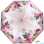 Зонт женский компактный облегченный механический TRUST (ТРАСТ) ZTR58476-1640 разноцветный, цветы