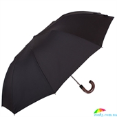 Зонт мужской полуавтомат FULTON (ФУЛТОН) FULG512-Black черный, однотонный