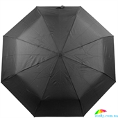 Зонт мужской автомат HAPPY RAIN (ХЕППИ РЭЙН) U43667 черный, однотонный