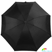 Зонт мужской компактный облегченный механический MAGIC RAIN (МЭДЖИК РЕЙН) ZMR52001 черный, однотонный
