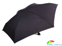 Зонт мужской облегченный компактный механический ZEST (ЗЕСТ) Z45510 черный, механический, однотонный
