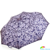 Зонт женский полуавтомат ZEST (ЗЕСТ) Z53626B-4 фиолетовый, полуавтомат, цветы
