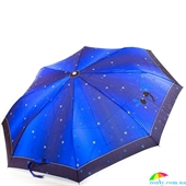 Зонт женский полуавтомат ZEST (ЗЕСТ) Z53626B-5 синий, полуавтомат, абстракция