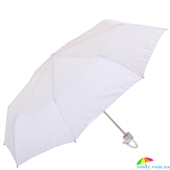Зонт женский механический компактный облегченный FARE (ФАРЕ) FARE5008-white белый, механический, однотонный