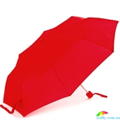 Зонт женский механический компактный облегченный FARE (ФАРЕ) FARE5008-red красный, механический, однотонный