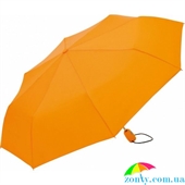 Зонт женский автомат FARE (ФАРЕ) FARE5460-orange оранжевый, полный автомат, однотонный