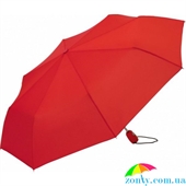 Зонт женский автомат FARE (ФАРЕ) FARE5460-red красный, полный автомат, однотонный