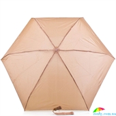 Зонт женский облегченный компактный механический ZEST (ЗЕСТ) Z25518-4 розовый, механический, горох