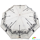 Зонт женский полуавтомат GUY de JEAN (Ги де ЖАН), коллекция "PONT" FRH133405-9 белый, полуавтомат, города