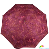 Зонт женский полуавтомат AIRTON (АЭРТОН) Z3615-43 фиолетовый, полуавтомат, цветы