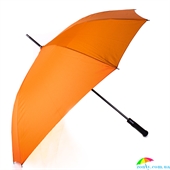 Зонт-трость женский полуавтомат FARE (ФАРЕ) FARE1182-8 оранжевый, полуавтомат, однотонный