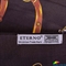 Платок женский атласный 88 на 90 см ETERNO (ЭТЕРНО) ES0406-5-9 черный, атлас