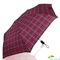 Зонт женский автомат HAPPY RAIN (ХЕППИ РЭЙН) U46859-2 розовый, полный автомат, клетка