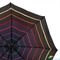 Зонт женский полуавтомат HAPPY RAIN (ХЕППИ РЭЙН) U42272-1 черный, полуавтомат, полоска