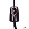 Зонт женский автомат DOPPLER (ДОППЛЕР) DOP7441465PR-3 черный, полный автомат, горох
