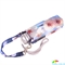 Зонт женский облегченный компактный механический ZEST (ЗЕСТ) Z253625-10 синий, механический, цветы