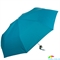 Зонт женский облегченный механический RAINY DAYS (РЕЙНИ ДЕЙС) U72651-5 бирюзовый, механический, однотонный