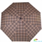 Зонт женский компактный механический HAPPY RAIN (ХЕППИ РЭЙН) U42659-4 бежевый, механический, клетка