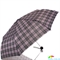 Зонт женский компактный механический HAPPY RAIN (ХЕППИ РЭЙН) U42659-3 серый, механический, клетка