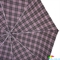 Зонт женский компактный механический HAPPY RAIN (ХЕППИ РЭЙН) U42659-3 серый, механический, клетка