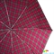 Зонт женский компактный механический HAPPY RAIN (ХЕППИ РЭЙН) U42659-2 розовый, механический, клетка