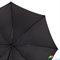 Зонт-трость мужской полуавтомат HAPPY RAIN (ХЕППИ РЭЙН) U41067 черный, полуавтомат, однотонный