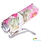 Зонт женский облегченный компактный механический ZEST (ЗЕСТ) Z253625-1016 розовый, механический, цветы