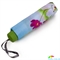 Зонт женский компактный механический ZEST (ЗЕСТ) Z53516-5 голубой, механический, цветы