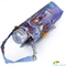Зонт женский облегченный компактный механический ZEST (ЗЕСТ) Z253625-14 голубой, механический, картина