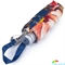 Зонт женский облегченный компактный механический ZEST (ЗЕСТ) Z253625-15 синий, механический, цветы