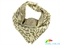 Платок шейный женский шелковый CODELLO (КОДЕЛЛО) C270245-green зеленый, шелк