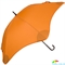 Противоштормовой зонт-трость женский механический BLUNT (БЛАНТ) Bl-lite-3-orange оранжевый, механический, однотонный