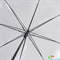 Зонт-трость женский полуавтомат HAPPY RAIN (ХЕППИ РЭЙН) U40970 прозрачный, однотонный