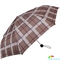 Зонт женский компактный механический HAPPY RAIN (ХЕППИ РЭЙН) U42659-7 бежевый, клетка