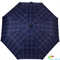 Зонт женский компактный механический HAPPY RAIN (ХЕППИ РЭЙН) U42659-8 синий, клетка