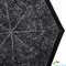 Зонт женский компактный механический HAPPY RAIN (ХЕППИ РЭЙН) U42655-5 черный, абстракция