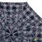 Зонт женский компактный автомат  FULTON (ФУЛТОН) FULL346-Gingham-Ditsy серый, клетка