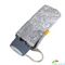 Зонт женский облегченный компактный механический ZEST (ЗЕСТ) Z55518-5121 серый, абстракция