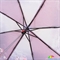 Зонт женский механический компактный облегченный MAGIC RAIN (МЭДЖИК РЕЙН) ZMR1232-11 фиолетовый, цветы