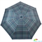 Зонт женский автомат HAPPY RAIN (ХЕППИ РЭЙН) U46859-9 зеленый, клетка